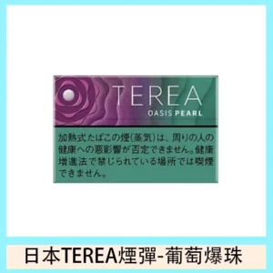 香港TEREA加熱菸葡萄爆珠煙彈日版IQOS ILUMA專用口味推薦