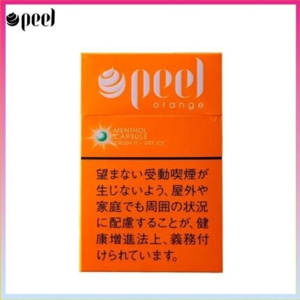 Peel百樂橙子味爆珠香煙9mg