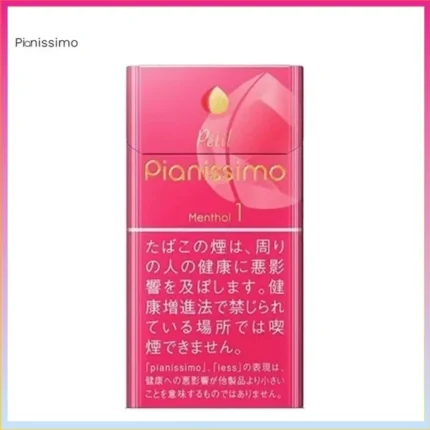 Pianissimo碧絲夢水蜜桃薄荷香煙1mg